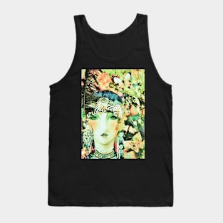 chintz floral art deco flapper Tank Top